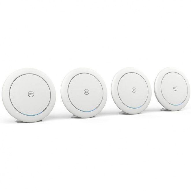 BT Premium Whole Home Wi-Fi, 4 Discs